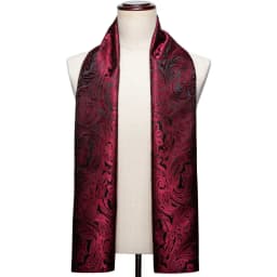 Winter Designer 160cm Long Men Purple Paisley Scarf Male Brand Shawl Wrap Face Scarf Grade A Adult