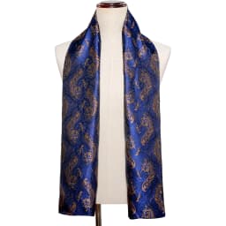 Winter Designer 160cm Long Men Purple Paisley Scarf Male Brand Shawl Wrap Face Scarf Grade A Adult
