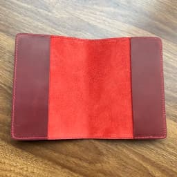 Genuine Leather Passport Cover Portugue Retro Cow Leather Portuguese Passport Holder Passport Case Unisex Travel Wallet Passport