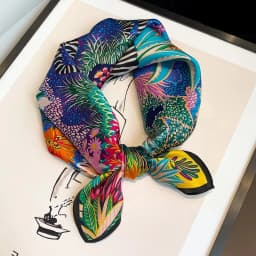 2026 plaid brand women scarf summer 100% silk scarves shawls lady wraps soft pashimina female Echarpe beach stole bandana