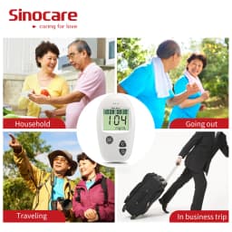 Sinocare 300/200/100/50PCS Sinocare Safe-Accu Blood Glucose Test Strips and Lancets for Diabetes Tester