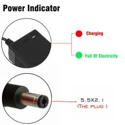 54.6V 4A Smart Lithium Battery Charger For 13Series 48V Li-ion Battery Fast Charging Charger With DC 5.5x2.1 Connector With Fan