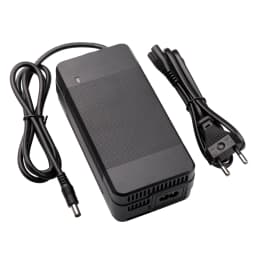 54.6V 4A Smart Lithium Battery Charger For 13Series 48V Li-ion Battery Fast Charging Charger With DC 5.5x2.1 Connector With Fan