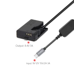 DR-E10 USB-C LP-E10 LP E10 ACK-E10 DR-E10 Dummy Battery for Canon EOS 1100D 1200D 1300D 1500D 2000D 3000D T3 T5 T6 X50 X70