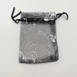 Organza Gift Bags, Butterfly, Rose, Heart, Organza Sachet, Wedding Packaging, Jewelry Storage Bags, Drawstring Bag, 100Pcs, 7x9