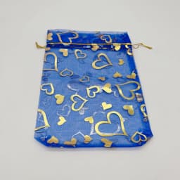 Organza Gift Bags, Butterfly, Rose, Heart, Organza Sachet, Wedding Packaging, Jewelry Storage Bags, Drawstring Bag, 100Pcs, 7x9