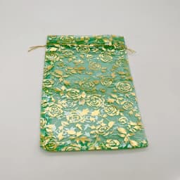 Organza Gift Bags, Butterfly, Rose, Heart, Organza Sachet, Wedding Packaging, Jewelry Storage Bags, Drawstring Bag, 100Pcs, 7x9