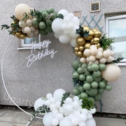 100Pcs White Sand Latex Balloons 5/10/12/18inch Retro Sand White Birthday Balloons Wedding Party Baby Shower Kids Air Globos