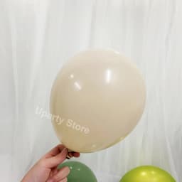 100Pcs White Sand Latex Balloons 5/10/12/18inch Retro Sand White Birthday Balloons Wedding Party Baby Shower Kids Air Globos