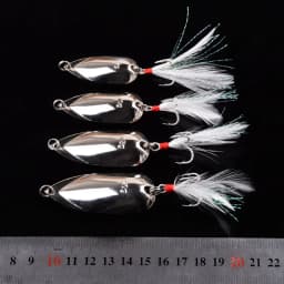 1Pc Spoon Fishing Lure Artificial Bait 7-20g Wobler Fishing Pike Trout Bass Catfish Treble Hook Metal Sequin Lure Fishing Tackle