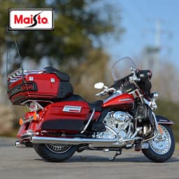 Maisto 1:12 2013 Electra Glide Ultra Limited Die Cast Vehicles Collectible Hobbies Motorcycle Model Toys