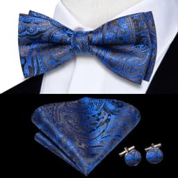Hi-Tie Silk Pink Striped Mens Bowtie Jacquard Adult Bow Tie Hankerchief Cufflinks Set Pre-tied Butterfly Bowknot Wedding Party