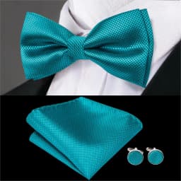 Hi-Tie Silk Pink Striped Mens Bowtie Jacquard Adult Bow Tie Hankerchief Cufflinks Set Pre-tied Butterfly Bowknot Wedding Party