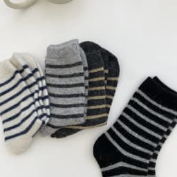 20% Rabbit Hair Woman Socks Casual Striped Cashmere Wool Long Socks Women Winter Thick Warm Streetwear Thermal Crew Socks Gifts