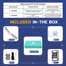 AI-G25 LED E-Generator 1:1 CA Bur Slow Speed Handpiece Drill Head Spare Parts Dental Tools Instrument Products
