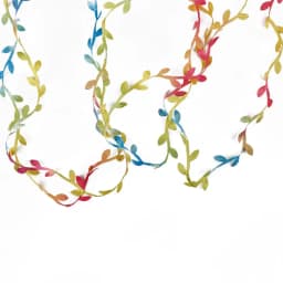 10m Leaf Artificial Flower Green Leaves Ivy Vine Ribbon For Home Wedding Decoration DIY Wreath Scrapbooking Craft Fake Flower