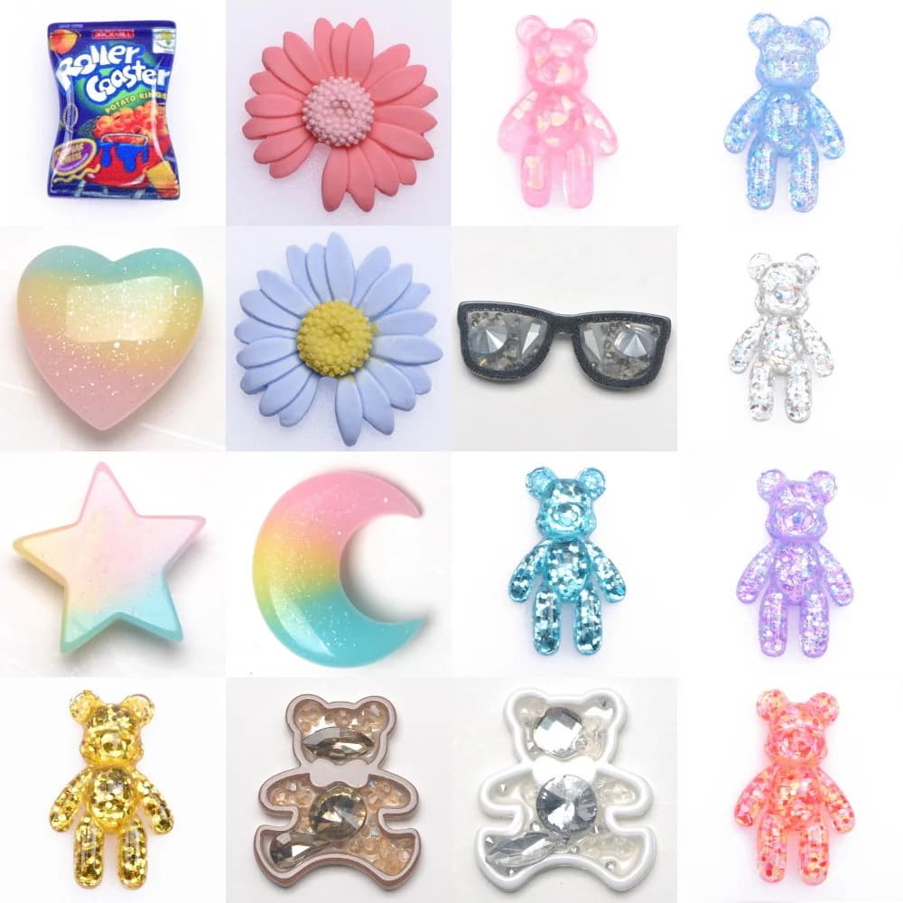 Cute Resin Shoe Decorations Shoe Charms Fits For Clog Sandals Cute Accessories For Kids Girls Women Gift
