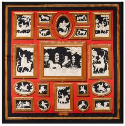 Silk Scarf Women Large Shawls Stoles Cashew Print Square Scarves Echarpes Foulards Femme Wrap Bandanas 130*130CM
