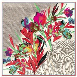 Silk Scarf Women Large Shawls Stoles Cashew Print Square Scarves Echarpes Foulards Femme Wrap Bandanas 130*130CM