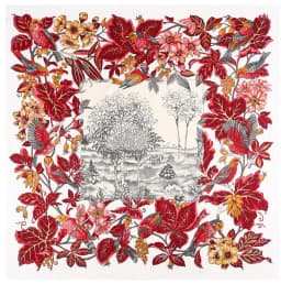 Silk Scarf Women Large Shawls Stoles Cashew Print Square Scarves Echarpes Foulards Femme Wrap Bandanas 130*130CM