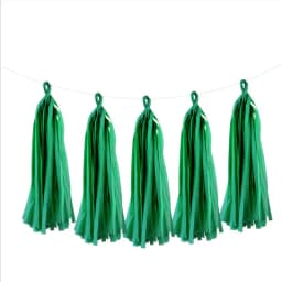 5pc/lot Color Paper Tassel 12*35cm Red Pink White Romantic Party Decoration Birthday Wedding Valentine's Day Balloon Collocation