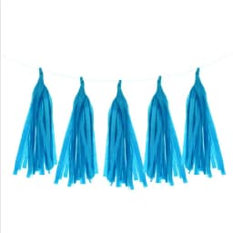 5pc/lot Color Paper Tassel 12*35cm Red Pink White Romantic Party Decoration Birthday Wedding Valentine's Day Balloon Collocation