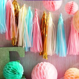 5pc/lot Color Paper Tassel 12*35cm Red Pink White Romantic Party Decoration Birthday Wedding Valentine's Day Balloon Collocation