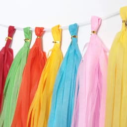 5pc/lot Color Paper Tassel 12*35cm Red Pink White Romantic Party Decoration Birthday Wedding Valentine's Day Balloon Collocation