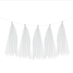 5pc/lot Color Paper Tassel 12*35cm Red Pink White Romantic Party Decoration Birthday Wedding Valentine's Day Balloon Collocation