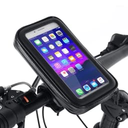 Waterproof Bicycle Phone Holder Motorcycle Bike Handlebar Phone Case Bag for iPhone 17 Pro Max 16 Samsung Bike Phone Stand Mount