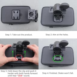 Waterproof Bicycle Phone Holder Motorcycle Bike Handlebar Phone Case Bag for iPhone 17 Pro Max 16 Samsung Bike Phone Stand Mount