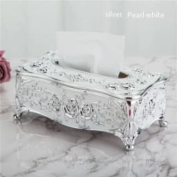 Creative bedroom office desk tissue box European luxury paper box universal paper box family KTV hotel car storage paper towel