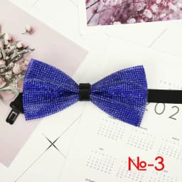 Gentle Men Luxury Diamond Bowtie Butterfly Knot Rhinestone Collar Tie Crystal Super Cool Diamond Wedding Formal Party Bow tie