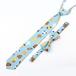 Cartoon Floral Children Tie Bowtie Set Cotton Skinny Slim Casual Solid Color Boys Girls Colorful Adjustable Shirt Gravata Gift