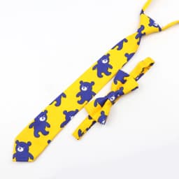 Cartoon Floral Children Tie Bowtie Set Cotton Skinny Slim Casual Solid Color Boys Girls Colorful Adjustable Shirt Gravata Gift