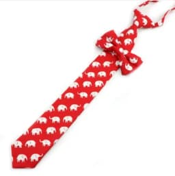Cartoon Floral Children Tie Bowtie Set Cotton Skinny Slim Casual Solid Color Boys Girls Colorful Adjustable Shirt Gravata Gift