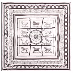 Manual Hand Rolled Twill Silk Scarf Women Horse Print Square Scarves Wraps Echarpes Curled Foulards Femme Bandana Hijabs