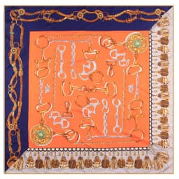 Manual Hand Rolled Twill Silk Scarf Women Horse Print Square Scarves Wraps Echarpes Curled Foulards Femme Bandana Hijabs