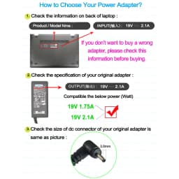 40W charger 2.1A 19v power supply A13-040N2A AD-4019A for Samsung ATIV Book 9 Lite NP905S3G NP915S3G NP930X5J NP940X3G NP980Q3G