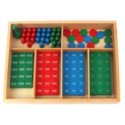 Montessori Math Toys Stamp Game for Children Addition/ Subtraction/ Multiplication/ Dvision Learning Tools Early Educational Toy