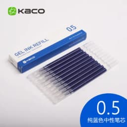 Kaco PURE Gel Pen 0.5MM Sign Pens Morandi Color ABS Material Colorful Ink Smoothing Writing for School Office Students For Gift
