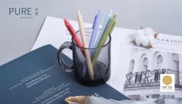 Kaco PURE Gel Pen 0.5MM Sign Pens Morandi Color ABS Material Colorful Ink Smoothing Writing for School Office Students For Gift