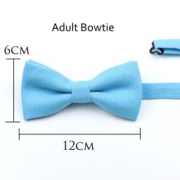 Winter Men's Designer Solid Color Linen Cotton Necktie Pocket Square Bowtie Set Skinny Red Brown Green Blue For Men Wedding Tie