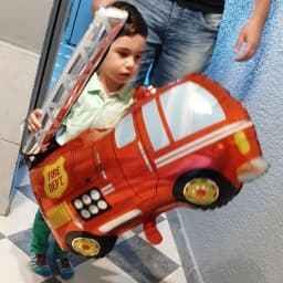 Jumbo Fireman Sam Balloons Fire Truck Foil Ballons Firefighter Themed Birthday Party Decortions Baby Shower Fire Engine Ballons