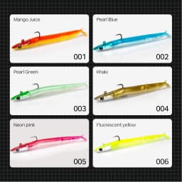 HUNTHOUSE Black Minnow Shad 112mm 12g Soft Fishing Lure JIG Head Minnow Easy Shiner Wobblers Fishing For Fishing Bass GT LW246