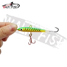 WALK FISH 1PC Winter Balancers ,8.3cm 18g Ice Fishing Lure,Jigging Rap with a Minnow Profile ,Balance for Winter Fishing