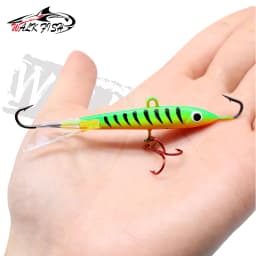 WALK FISH 1PC Winter Balancers ,8.3cm 18g Ice Fishing Lure,Jigging Rap with a Minnow Profile ,Balance for Winter Fishing