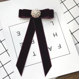 Vintage Bow Tie Velvet Ladies Head Diamond Ribbon Tassel Brooch Chic Girls Elegant Jewelry Collar Pin Girl Cravat Gift for Men
