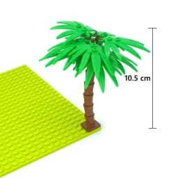 DIY Plants Accessories Mushroom Tree Building Blocks Grass Flowers City Parts Friends Jungle Bamboo Bricks Gift Kids Toys
