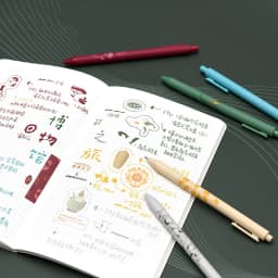 KACO 5pc/Lot Gel Pen Set 2021 New Pучка 0.5MM Color Ink Chinese Style School Pens Stationery Supplies for Student Office